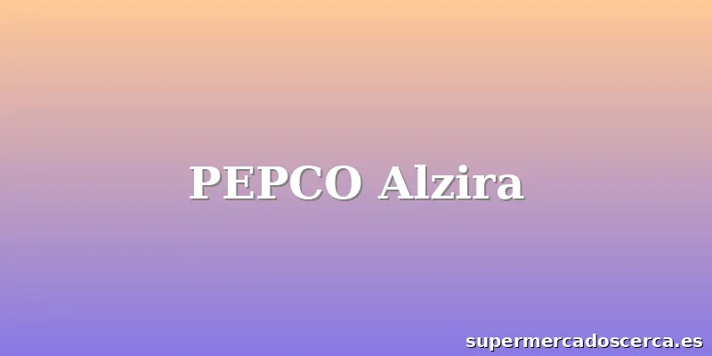 PEPCO Alzira