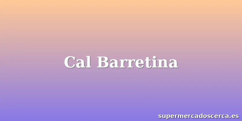 Cal Barretina