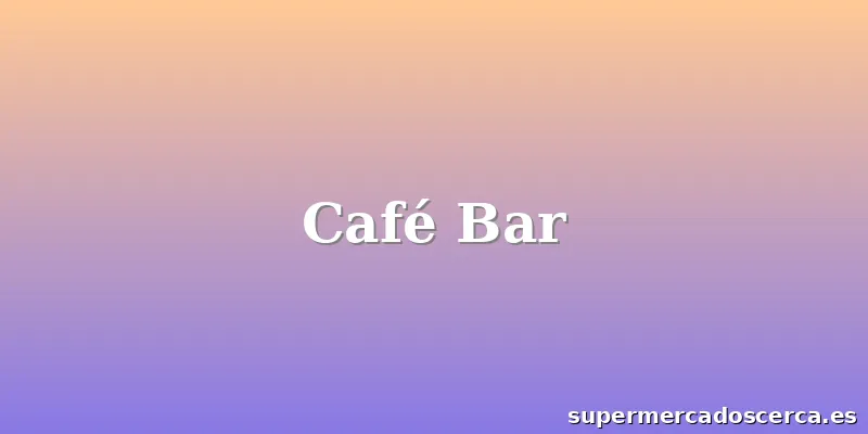 Café Bar