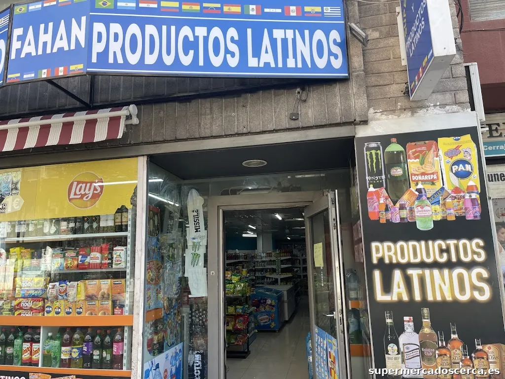 Supermercados productos Latinos