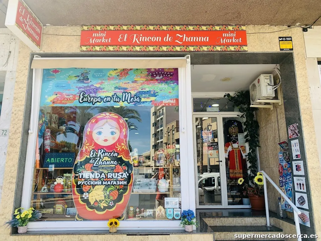 “El rincon de Zhanna “ Tienda rusa.Mini market