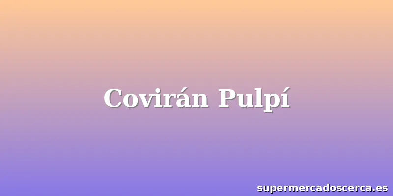 Covirán Pulpí