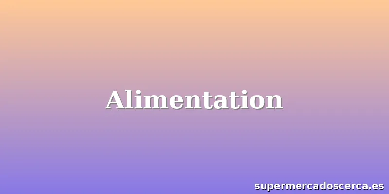 Alimentation