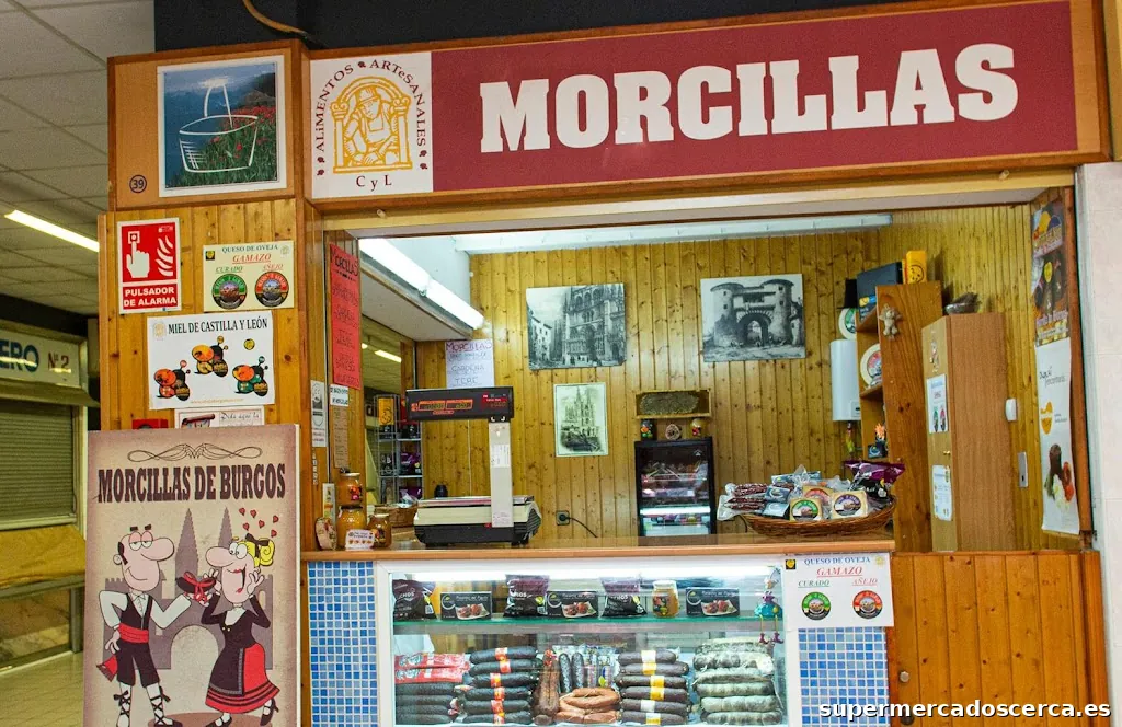 Morcillas y productos típicos de Burgos - Puesto 21