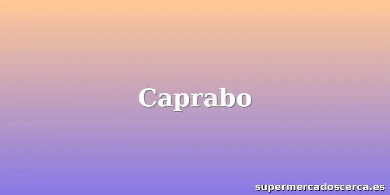 Caprabo