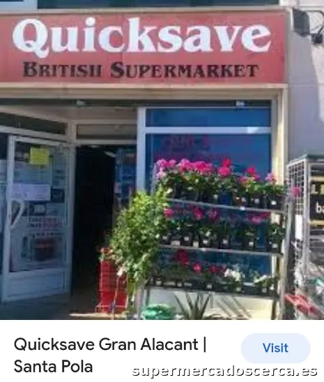 Quicksave British Supermarket