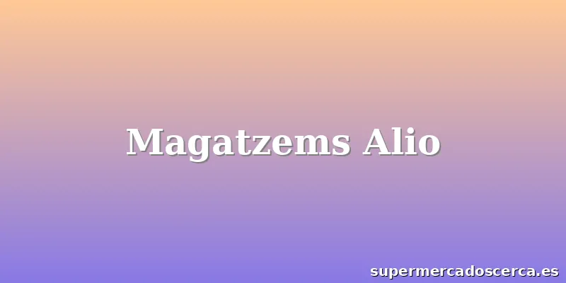 Magatzems Alio