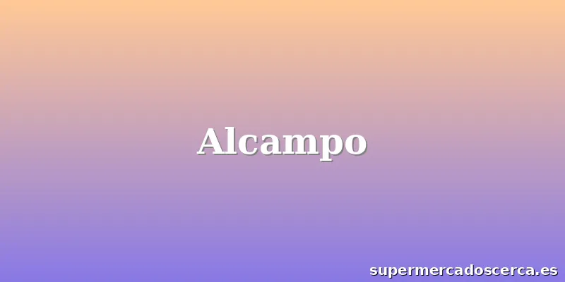 Alcampo