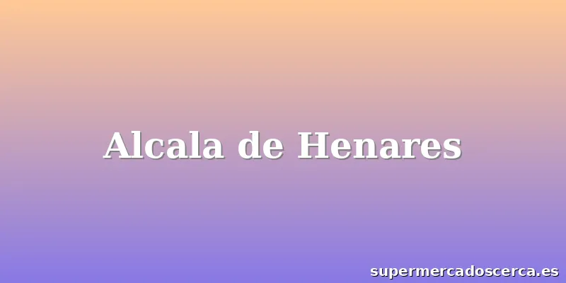Alcala de Henares