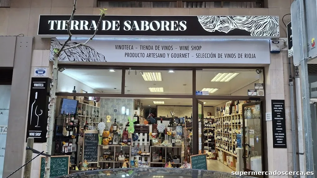 Tierra de Sabores - Tienda de vinos en Logroño - Vinoteca en Logroño - Tienda de regalos