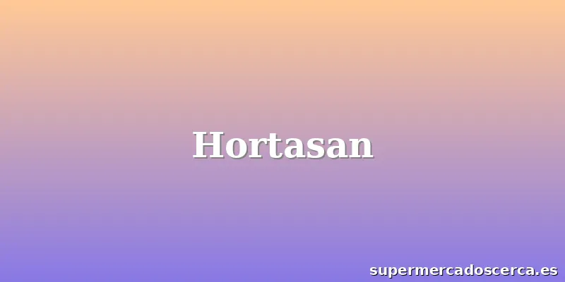 Hortasan