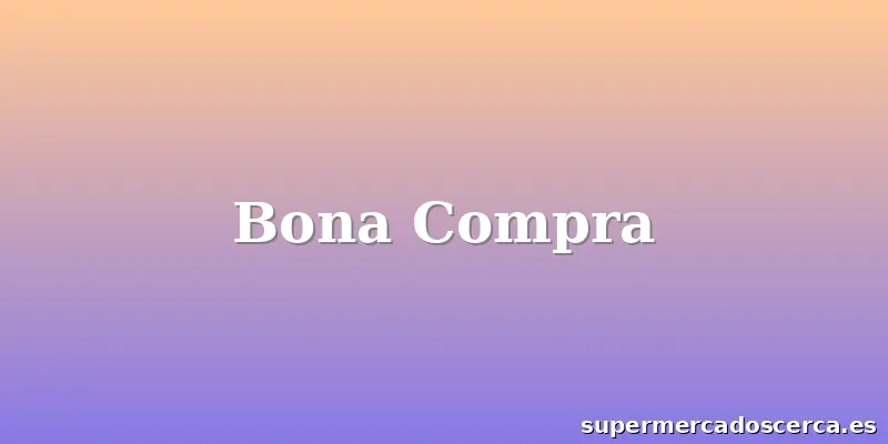 Bona Compra