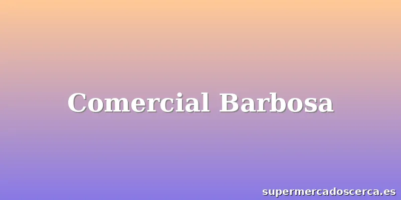 Comercial Barbosa