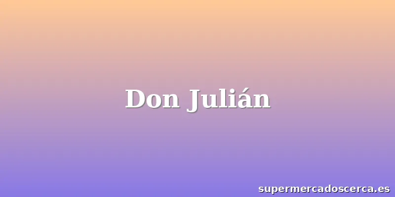 Don Julián