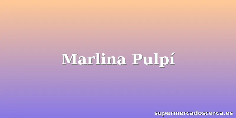 Marlina Pulpí