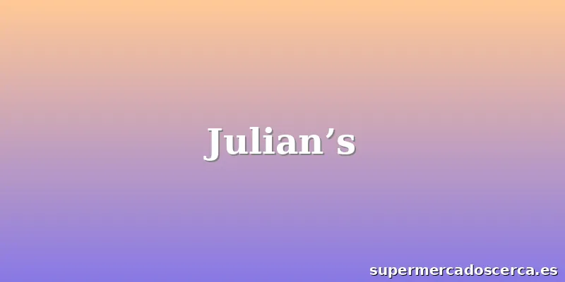 Julian’s