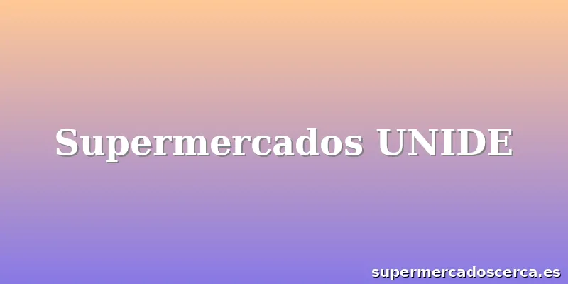 Supermercados UNIDE