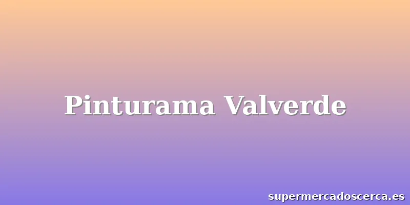 Pinturama Valverde