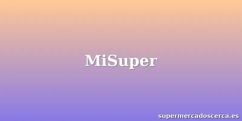 MiSuper