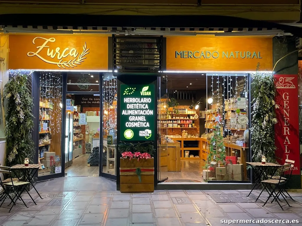 ZURCA Mercado Natural. Tienda de Productos Ecológicos. Herbolario.